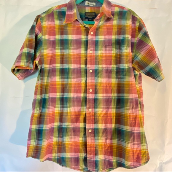 Pendleton Surf Short Sleeve Button Up size Large - Picture 1 of 4